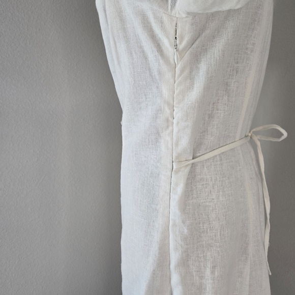 White Linen Sundress - Picture 6 of 6